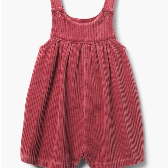 Gymboree Other - Dusty Rose Corduroy Romper